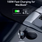 شارژر فندکی  انکر Anker مدل B2737HA1 دارای 3 پورت و توان 167.5 وات - تصویر 3