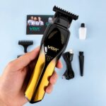 ماشین اصلاح و خط زن موی سر و ریش وی جی آر VGR مدل V-187 با تیغه سرامیکی - تصویر 2