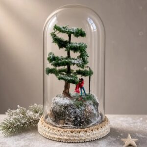 Decorative Glass Bubble – Shelter of Love Design 6