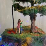 حباب شیشه ای دکوری طرح شب بوسه - تصویر 3