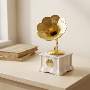 Gramophone style musical box 1