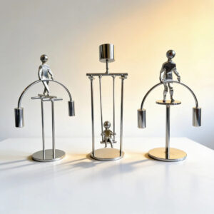 Handmade metal balancing sculpture 17