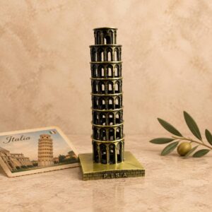 Metal model of the Leaning Tower of Pisa Italy 3