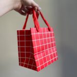 بگ کادویی سایز کوچک شطرنجی کد 20 - تصویر 2