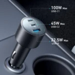 شارژر فندکی  انکر Anker مدل B2737HA1 دارای 3 پورت و توان 167.5 وات - تصویر 7