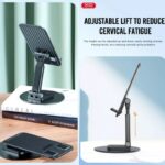 هولدر رومیزی موبایل و تبلت تاشو چرخشی ایکس او XO-C108 FOLDABLE DESKTOP PHONE STAND - تصویر 10